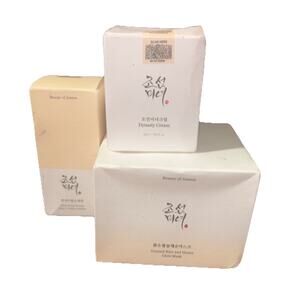 Set Of 3 Beauty of Joseon Glow Face Serum, Mask & Dynasty Cream Exp 2027 New